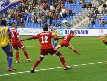 Фоторепортаж с матча Премьер-Лиги «Астана» — «Актобе» 1:2