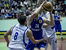 Фоторепортаж с матча за третье место Чемпионата Казахстана «Каспий» — «Капшагай» 87:69