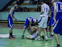 Фоторепортаж с матча за третье место Чемпионата Казахстана «Каспий» — «Капшагай» 87:69