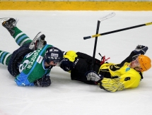 Фоторепортаж с матча финала ВХЛ «Торос» — «Сарыарка» 2:0