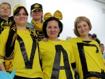 Фоторепортаж с матча финала ВХЛ «Торос» — «Сарыарка» 2:0