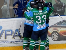 Фоторепортаж с матча финала ВХЛ «Торос» — «Сарыарка» 2:0