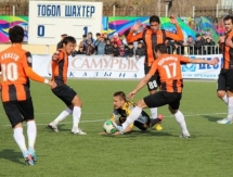 Фоторепортаж с матча Премьер-Лиги «Тобол» — «Шахтер» 1:2