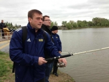 «Астана Арланс» побывал на рыбалке