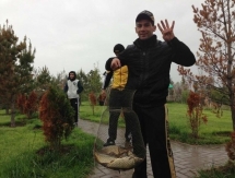 «Астана Арланс» побывал на рыбалке