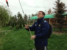 «Астана Арланс» побывал на рыбалке