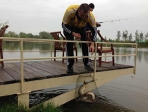 «Астана Арланс» побывал на рыбалке