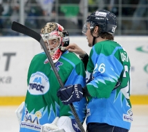Фоторепортаж с матча финала ВХЛ «Торос» — «Сарыарка» 2:3