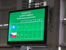 Фоторепортаж со второго игрового дня Кубка Дэвиса Казахстан — Чехия