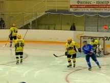 Видеообзор матча плей-офф ВХЛ «Ариада-Акпарс» — «Сарыарка» 3:2 О.Т