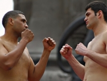 Фоторепортаж с церемонии взвешивания встречи WSB «Mexico Guerreros» — «Аstana Arlans»