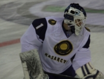 Фоторепортаж с раскатки перед матчем Казахстан — Великобритания