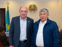 Председатель ПФЛ Михаил Гурман совершил трехдневный рабочий визит в Кызылординскую область