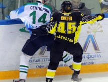 Фоторепортаж с матча финала ВХЛ «Сарыарка» — «Торос» 0:3