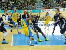 Фоторепортаж с матча 1/8 финала Единой лиги ВТБ «Астана» — «ВЭФ» 89:76