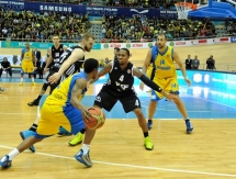 Фоторепортаж с матча 1/8 финала Единой лиги ВТБ «Астана» — «ВЭФ» 89:76