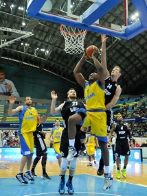Фоторепортаж с матча 1/8 финала Единой лиги ВТБ «Астана» — «ВЭФ» 89:76