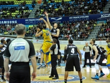 Фоторепортаж с матча 1/8 финала Единой лиги ВТБ «Астана» — «ВЭФ» 89:76