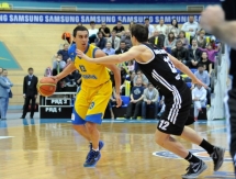 Фоторепортаж с матча 1/8 финала Единой лиги ВТБ «Астана» — «ВЭФ» 89:76