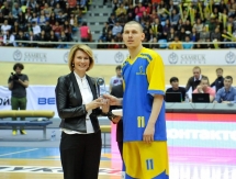 Фоторепортаж с матча 1/8 финала Единой лиги ВТБ «Астана» — «ВЭФ» 89:76