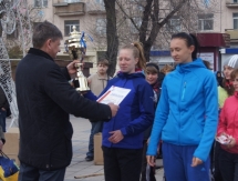 Эстафета к Дню Победы и Дню защитников Отечества прошла в Караганде