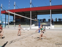 В Актау прошел первый тур чемпионата РК по пляжному волейболу