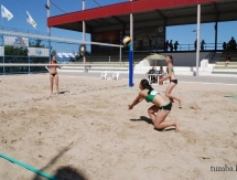 В Актау прошел первый тур чемпионата РК по пляжному волейболу