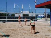 В Актау прошел первый тур чемпионата РК по пляжному волейболу