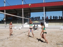 В Актау прошел первый тур чемпионата РК по пляжному волейболу