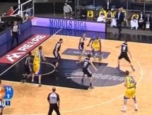 Видеообзор матча плей-офф ВТБ «ВЭФ» — «Астана» 87:54