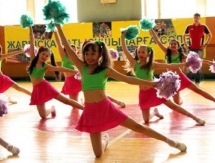 В Усть-Каменогорске завершается сезон чирлидинга