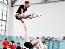 Фоторепортаж с чемпионата Казахстана по спортивной акробатике в Таразе