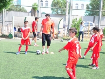 Футболисты «Актобе» провели мастер-класс