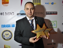 Фоторепортаж с награждения Федерации Футбола Казахстана на премии Mass Media Star Award 2013