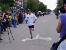 В Караганде около 3-х тысяч человек приняли участие в эстафете «Саған, Астана»