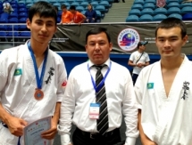 Шымкентский каратист стиля шинкиокушинкай стал третьим на Astana Сup-2013 