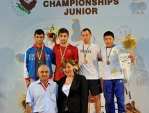 Фоторепортаж с чемпионата мира по видам борьбы среди юниоров в Болгарии
