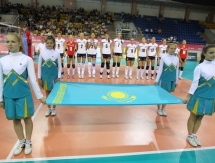 Фоторепортаж с игр первого дня Мирового Гран-при в Алматы