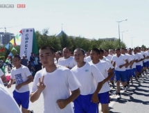В Астане более 1000 человек приняли участие в физзарядке