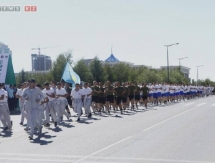 В Астане более 1000 человек приняли участие в физзарядке