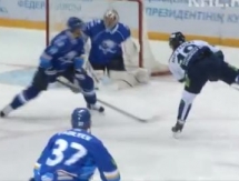 Видеообзор финального матча «Кубка Президента РК» «Барыс» — «Югра» 4:3 