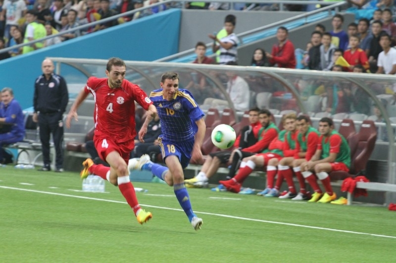 Казахстан грузия. ფეხბურთი Football საქრთველო ბილგარეთი ანგარიში. Fexburtis burtebi.