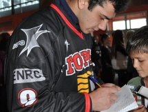 «Горняк» встретился с болельщиками