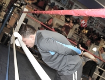 Фоторепортаж с тренировки Геннадия Головкина