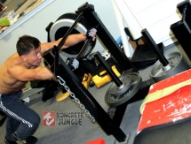 Фоторепортаж с тренировки Геннадия Головкина