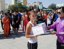 В Актау состоялся кросс среди учащихся средних учебных заведений