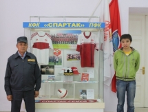 Экспозиция на тему — 100 лет казахстанскому футболу 