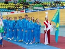 Фоторепортаж с первого соревновательного дня чемпионата Азии по современному пятиборью и церемонии открытия