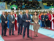 Фоторепортаж с первого соревновательного дня чемпионата Азии по современному пятиборью и церемонии открытия