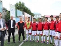 Канат Мусатаев посетил открытую тренировку воспитанников Футбольного центра при ФК «Актобе»